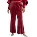 Plus Size Women's Flare Leg Tuxedo Trouser by ELOQUII in Biking Red (Size 20)