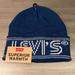 Levi's Accessories | Levi’s Super Warmth Knit Blue Hat | Color: Blue/White | Size: Os