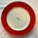 Kate Spade Dining | New! Kate Spade New York Rutherford Circle Red 11" Dinner Plate | Color: Red | Size: Os
