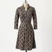 Anthropologie Dresses | Anthropologie Maeve Wightwick Manor Corduroy Shirtdress | Color: Blue/Gold | Size: 4