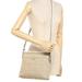 Coach Bags | Coach 12cm Signature File Bag In Light Khaki/Chalk - New With Tags! | Color: Cream/White | Size: Os