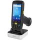 Tera Android 10 Barcode Scanner PDA mit Ladestation Pistole Griff Tastatur Zebra SE4710 4" Touchscreen 4G WiFi GPS BT IP65 4200mAh 1D 2D QR Handheld PDA P160