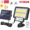 Lampe solaire fendue de mur de LED 3 lampes imperm￩ables de capteur de mouvement de mode lampe