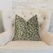 Plutus Brands Soft Cheetah Outdoor Square Pillow Cover and Insert Down/Feather/Polyester | 16 H x 16 W in | Wayfair PB11090-1616-DP