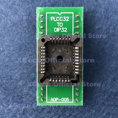 Plcc32-dip32 adaptateur convertisseur prise IC pour TL866A TL866CS TL866II PLUS ou autres
