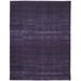 Black/Blue 144 x 108 x 0.01 in Area Rug - Bungalow Rose Striped Power Loom Area Rug in Blue/Purple/Black | 144 H x 108 W x 0.01 D in | Wayfair