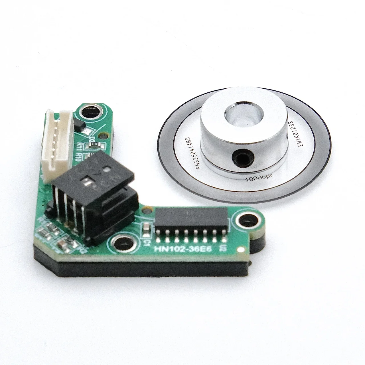 1000PPR Code Disc Encoder für 42 mm industriellen Schrittmotor 9731 HN102-36E-6 Drucker CNC Nähmaschine Automatisierung Image