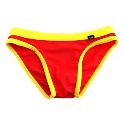 Seidigen männer Eis Seide Slip Konvexen U Pouch Unterwäsche Sexy Low-taille Jugend Höschen Neue Männlichen Nahtlose Bademode glatte Beachwear Image