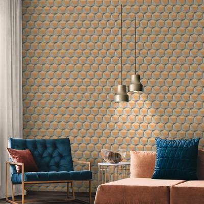 Galerie Wallcoverings Fusion Collection Geometric Motif Non-woven Matte Wallpaper Roll