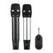 Andoer Aibecy Microphones UHF Wireless Mic System with Handheld Cordless Mic & Receiver Rechargeable 16 Channels for Singing and Parties