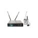 Single user true diversity PLL wireless bodypack system with lavaliere mic