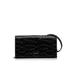 Saint Laurent Leather Crossbody Bag: Black Bags