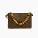 Michael Kors Accessories | Michael Kors Brown Logo Waist Bag With Gold Chain Nwt | Color: Brown/Gold | Size: L