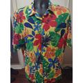 Polo By Ralph Lauren Shirts | Polo Ralph Lauren Shirt Mens Xl Hawaiian Button Down Shirt Floral Classic Fit | Color: Red/Yellow | Size: Xl