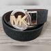 Michael Kors Accessories | Michael Michael Kors Chocolate Twist Reversible Belt 551342c, Women's Size S | Color: Brown/Cream | Size: Os