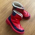 Gucci Shoes | Gucci Girl Winter Red Blue Ankle Front Zipper Waterproof Boots Size 33 2 | Color: Blue/Pink | Size: 2g