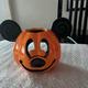 Disney Holiday | Disney Mickey Mouse Pumpkin Candle Holder | Color: Black/Orange | Size: Os