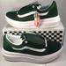 Vans Shoes | Nwt Vans Old Skool Overt Action Sneakers In Dark Green And True White Men’s 11.5 | Color: Green/White | Size: 11.5