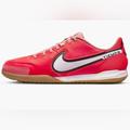 Nike Shoes | Nike Legend 9 Academy Siren Red Tiempo Indoor Soccer Shoes Men’s 10.5 Da1190-618 | Color: Red/White | Size: 10.5