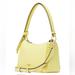 Kate Spade Bags | Nwt Kate Spade Knott Whipstitched Pebbled Leather Small Shoulder Bag | Color: Yellow | Size: H 6.5” W 9.5” D 4” Handle 8”