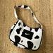 Nike Bags | Nike Cow Print Black And White Tiny Shoulder Bag | Color: Black/White | Size: Os