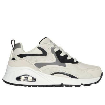 Skechers Boy's Uno Gen1 - Color Surge Sneaker | Size 11.5 | Natural | Synthetic/Textile