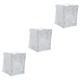 CLISPEED 3pcs Dryer Cover Front Loading Laundry Cover Dryers Washer Dryer Work Surface Fridge Cover Dryer Proof Shade Washer Machine Cover Waterproof Cover Washing Machine Fabric