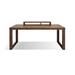 Lilac Garden Tools TB739245611288LGT&Size Rectangle Writing Desk Wood in Brown/Green | 29.53 H x 70.87 W x 31.5 D in | Wayfair