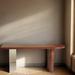 Brayden Studio® Dailany Rectangular Dining Table Wood in Brown | 29.53 H x 35.43 W x 78.74 D in | Wayfair 625E1321288D4F2EB7AC5F13D18417D0