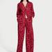 Women's Victoria's Secret Flannel Long Pajama Set