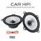 2 Pz 4/5/6.5 Pollici 100 W 2 Vie Auto Auto Auto Coassiale Hifi Altoparlante Porta Del Veicolo Auto