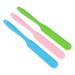 3 Pcs Silicone Hair Removal Stick Wax for Non-stick Scraper Spatulas Sticks Applicator Turner Miss