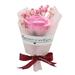 Chicmine 1Pc Rich Foam Soap Rose Flower Perfect Wrap Ornamental Beautiful Appearance Scented Flowers Soap Home Decor