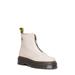 Jetta Zipped Boot - White - Dr. Martens Boots