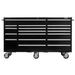 Viper Tool Storage VP7218BL Pro Series 72-Inch 18-Drawer 18G Steel Rolling Cabinet Black