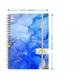 SDJMa Spiral Notebook A5 Lined Journal for Women Hardcover Spiral Journal College Ruled Notebooks Cute Notebook for Office School Supplies Gifts (6.2 x 8.5 )