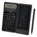 Trjgtas Calculator with Notepad 12 Digits LCD Display Solar Desktop Calculator Portable Calculator for Office School and Home