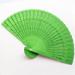 Hxoliqit Sandalwood Fan Openwork Carved Wooden Fan Wedding Fan 20cm Home Decoration Household Essentials Ornaments For Home(Green) for Wedding Party