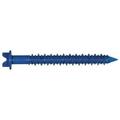 The Hillman Group 375286 Hex Washer Head Slotted Tapper Concrete Screw Anchor 3/16 x 1-1/4-Inch 100-Pack