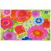 Magical Garden Accent Rug Colorful Floral Rug with Flowers 20 x30