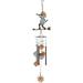 Sunset Vista Designs 93751 Southwest Collection-37-Inch Rustic Metal Wind Chime Kokopelli