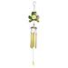 Betiyuaoe wind chime special design sounds of spring Garden Outdoor 2021 Chimes Yard Hanging Ornament Wind Aluminum Home ration & Hangs Multicolor One Size