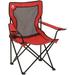 Coleman Broadband Mesh Quad Camping Chair Cooling Mesh Back with Cup Holder Adjustable Arm Heights & Carry Bag; Supports up to 250lbs