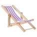 Doll House Beach Chair Model Miniature Foldable Beach Chair Mini Lounge Chair