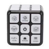 Game Handheld Cube Fingers Flashing Puzzle Toy Funny Memory Brain Handheld Electronic Puzzle Block Game Toy for Kids Boys Girls Aged