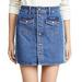 Madewell Skirts | Madewell Beverly Pieced Jean Mini Skirt Blue Size 31 | Color: Blue | Size: 31