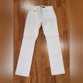 Polo By Ralph Lauren Jeans | Lauren Ralph Jeans Premium Classic Straight Jeans White Denim Stretch Size 2 | Color: White | Size: 25