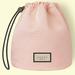 Gucci Bags | Light-Pink Gucci (Pull-String) Cosmetic-Makeup Mini Bucket Bag | Color: Cream/Pink | Size: Os