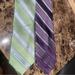 Michael Kors Accessories | Michael Kors Silk Neck Tie | Color: Green/Purple | Size: Os