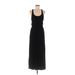 Rolla Coster Casual Dress - Midi: Black Solid Dresses - Women's Size Medium